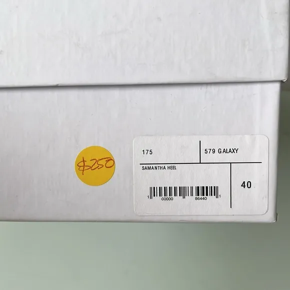 Maryam Nassir Zadeh - never worn -The Samantha Heel in Galaxy NEW - size 40 -