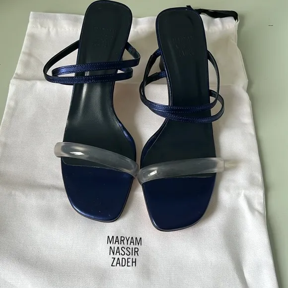 Maryam Nassir Zadeh - never worn -The Samantha Heel in Galaxy NEW - size 40 -