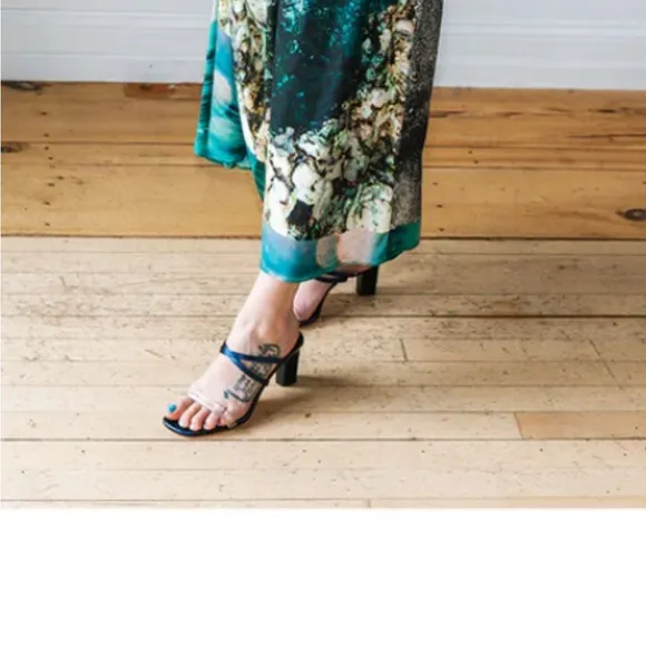 Maryam Nassir Zadeh - never worn -The Samantha Heel in Galaxy NEW - size 40 -