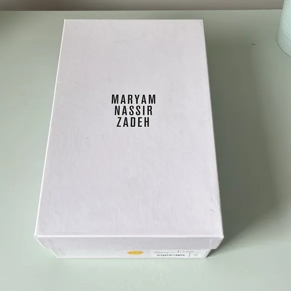 Maryam Nassir Zadeh - never worn -The Samantha Heel in Galaxy NEW - size 40 -