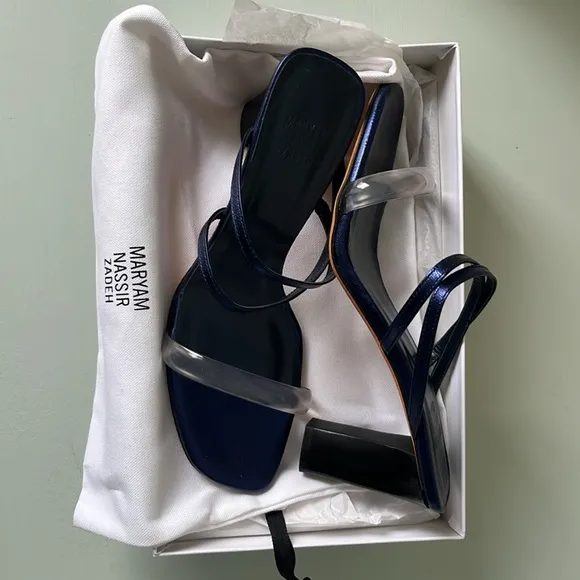 Maryam Nassir Zadeh - never worn -The Samantha Heel in Galaxy NEW - size 40 -