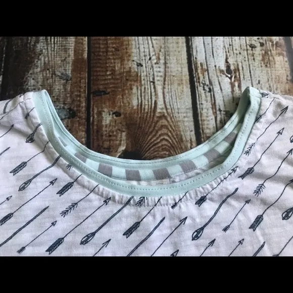 Matilda Jane Keeping Aim Arrow Top NWT SZ 8
