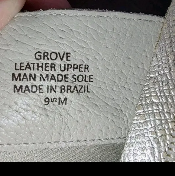 Matisse Gold Leather Heeled Chelsea/Caty? Boots/Booties Brazil 9.5 B Ladies