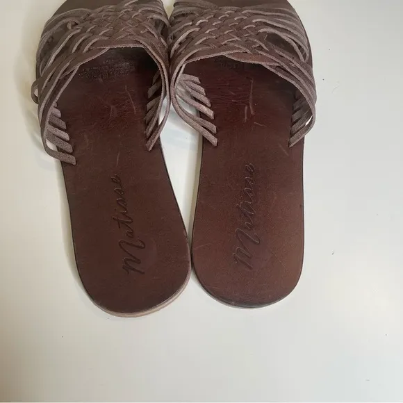 Matisse leather made in Brazil sandals