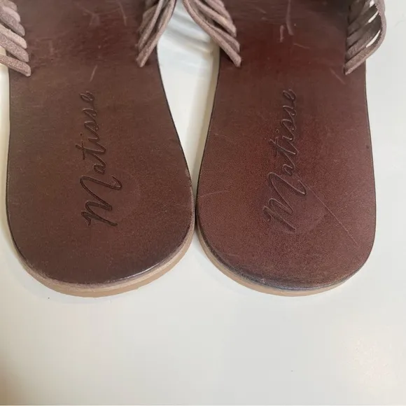 Matisse leather made in Brazil sandals