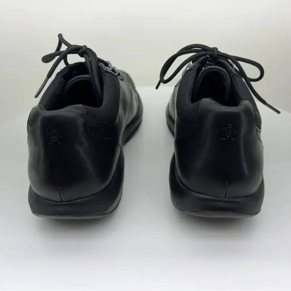 MBT Kampala Casual Oxford Rocker Comfort Walking Shoe Black Leather 8 EU38 New