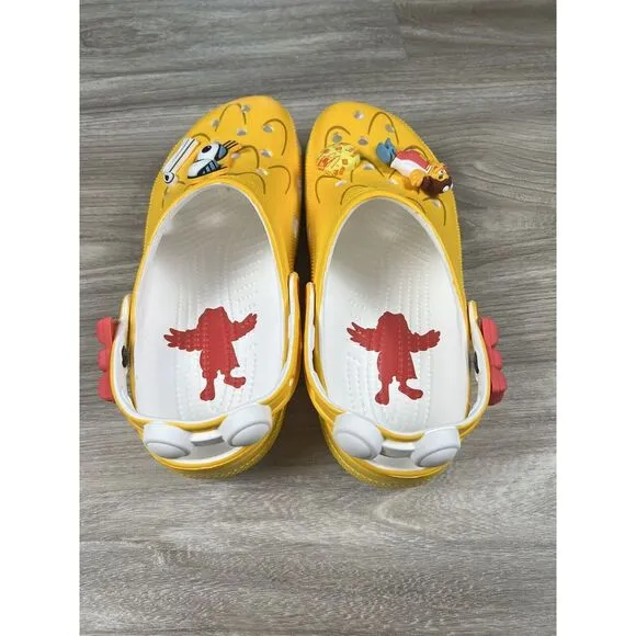 McDonald's × Crocs Classic Clog Birdie Yellow Mens Size 10/ Womens 12  208696-73
