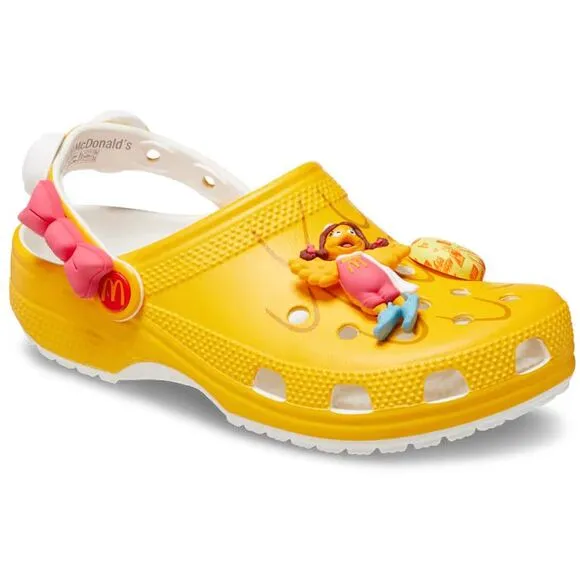 McDonald's × Crocs Classic Clog Birdie Yellow Mens Size 10/ Womens 12  208696-73