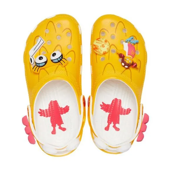 McDonald's × Crocs Classic Clog Birdie Yellow Mens Size 10/ Womens 12  208696-73