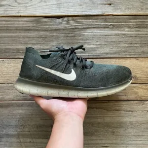 Men Nike Free RN Flyknit 2017 Green Sequoia Running Shoes Sneakers