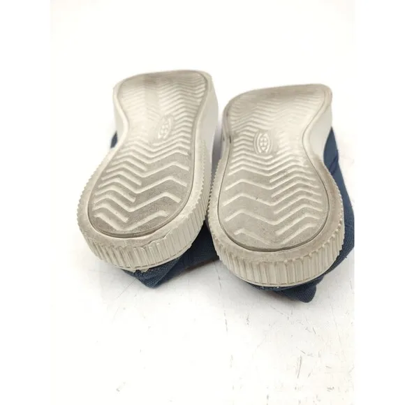 Men's 10.5 KEEN Hybrid Life Hope Canvas Slip On Sneakers Shoes Blue