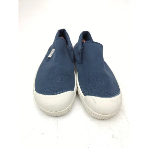Men's 10.5 KEEN Hybrid Life Hope Canvas Slip On Sneakers Shoes Blue