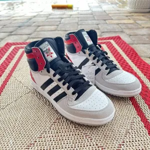MEN’S Adidas Top Ten RB High Grey Scarlet FZ6197