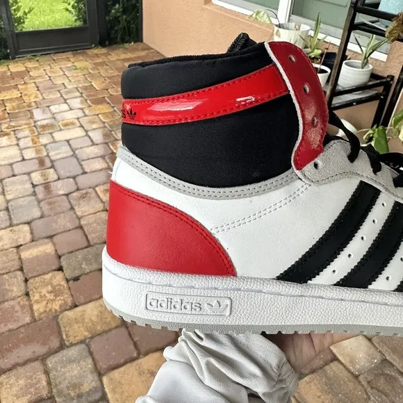 MEN’S Adidas Top Ten RB High Grey Scarlet FZ6197