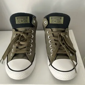 Men’s Chuck Taylor Olive Green Converse High Top Shoes