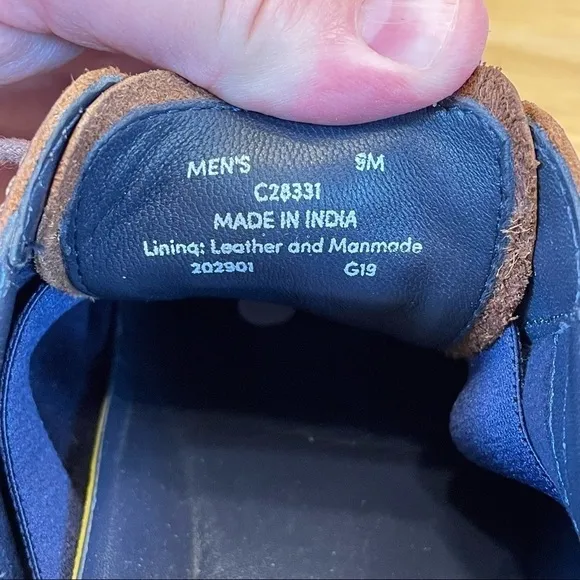 Mens Cole Haan Grand 360 Vintage Leather Shoes