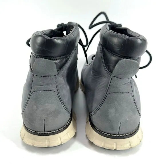 Mens Cole Haan ZeroGrand Hiker ll Lace Up Boots High Top Shoes Gray  Size 11.5 M