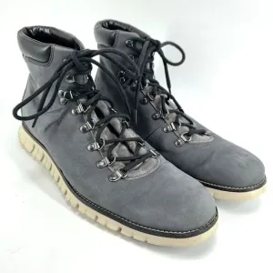 Mens Cole Haan ZeroGrand Hiker ll Lace Up Boots High Top Shoes Gray  Size 11.5 M