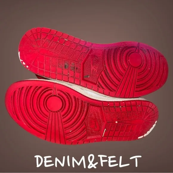 Mens Jordan 1 Retro High OG Heritage - Red/White/Black | PRELOVED!!👟👟