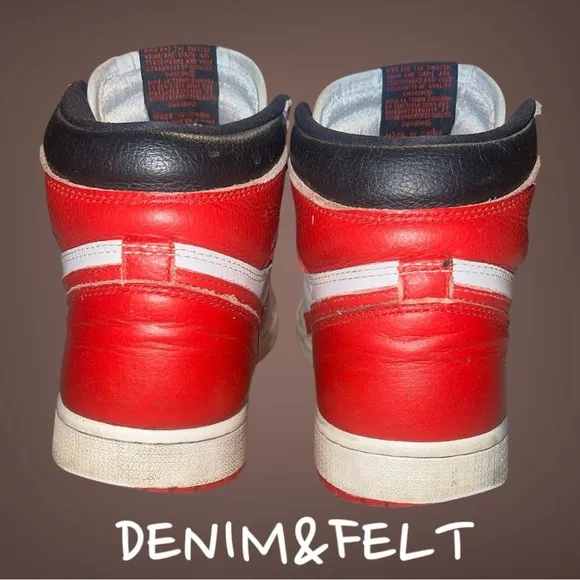 Mens Jordan 1 Retro High OG Heritage - Red/White/Black | PRELOVED!!👟👟