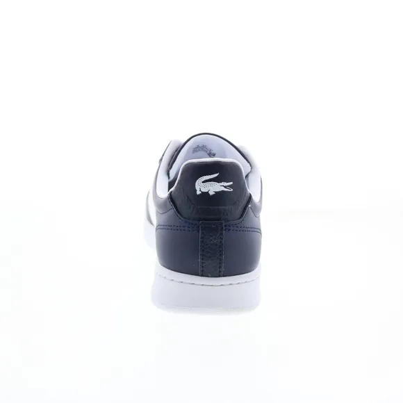 Mens Lacoste Sneakers Carnaby Pro Size CGR Bar Leather 12.5 NEW White Navy