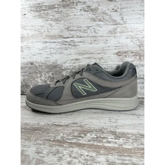 Men's New Balance 877 Gray Walking Shoes Sz 12D Athletic Gym EUC!