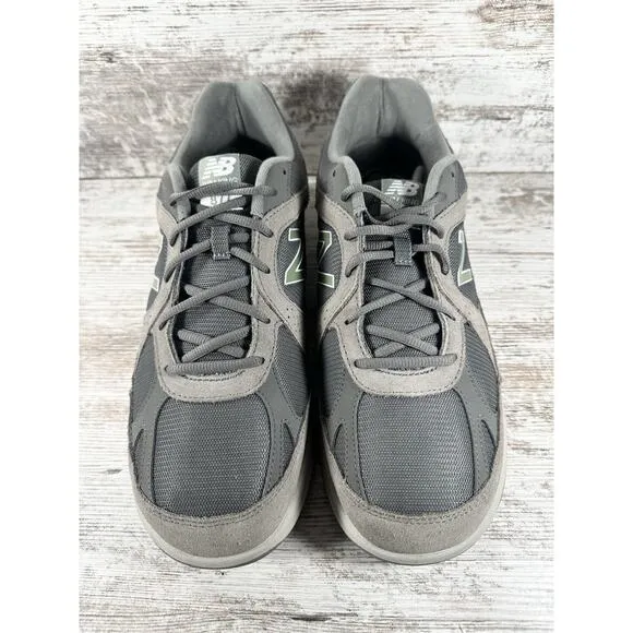 Men's New Balance 877 Gray Walking Shoes Sz 12D Athletic Gym EUC!