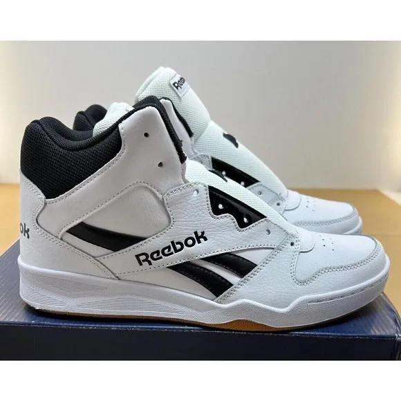 Men's Reebok Royal BB4500 HI 2 White High Top Basketball Shoes Sneakers  FW7750