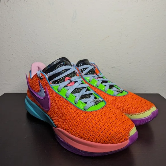 Men's Sizes Nike LeBron 20 Chosen One Multicolor Basketball Shoes Low Top