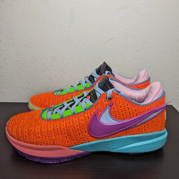 Men's Sizes Nike LeBron 20 Chosen One Multicolor Basketball Shoes Low Top