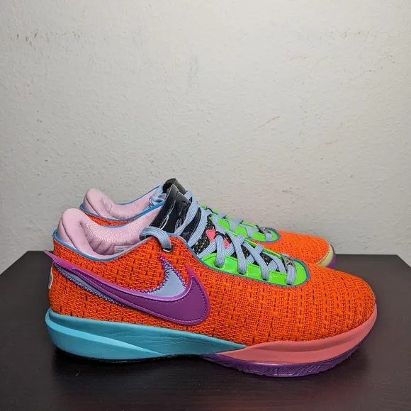Men's Sizes Nike LeBron 20 Chosen One Multicolor Basketball Shoes Low Top