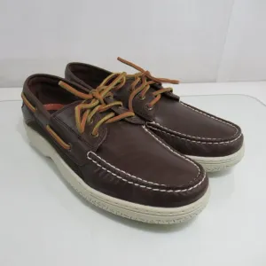 Men's SPERRY TOP SIDER Billfish 3 Eye Classic Boat Shoes Brown Size 11