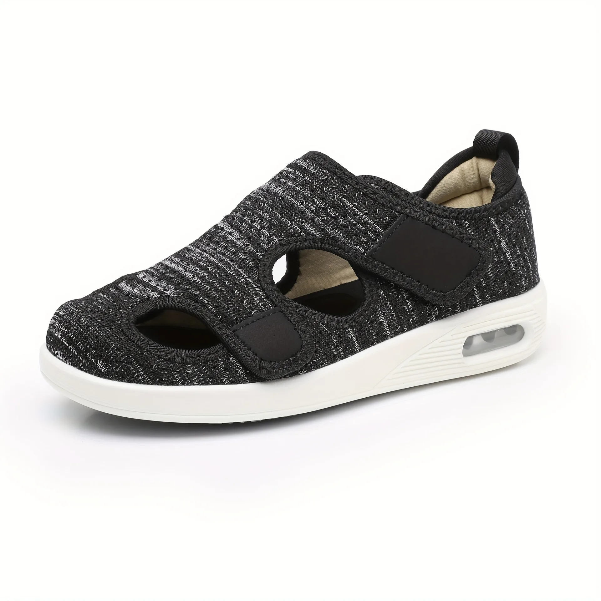 Men's Vintage Minimalist Striped Mesh Walking Shoes