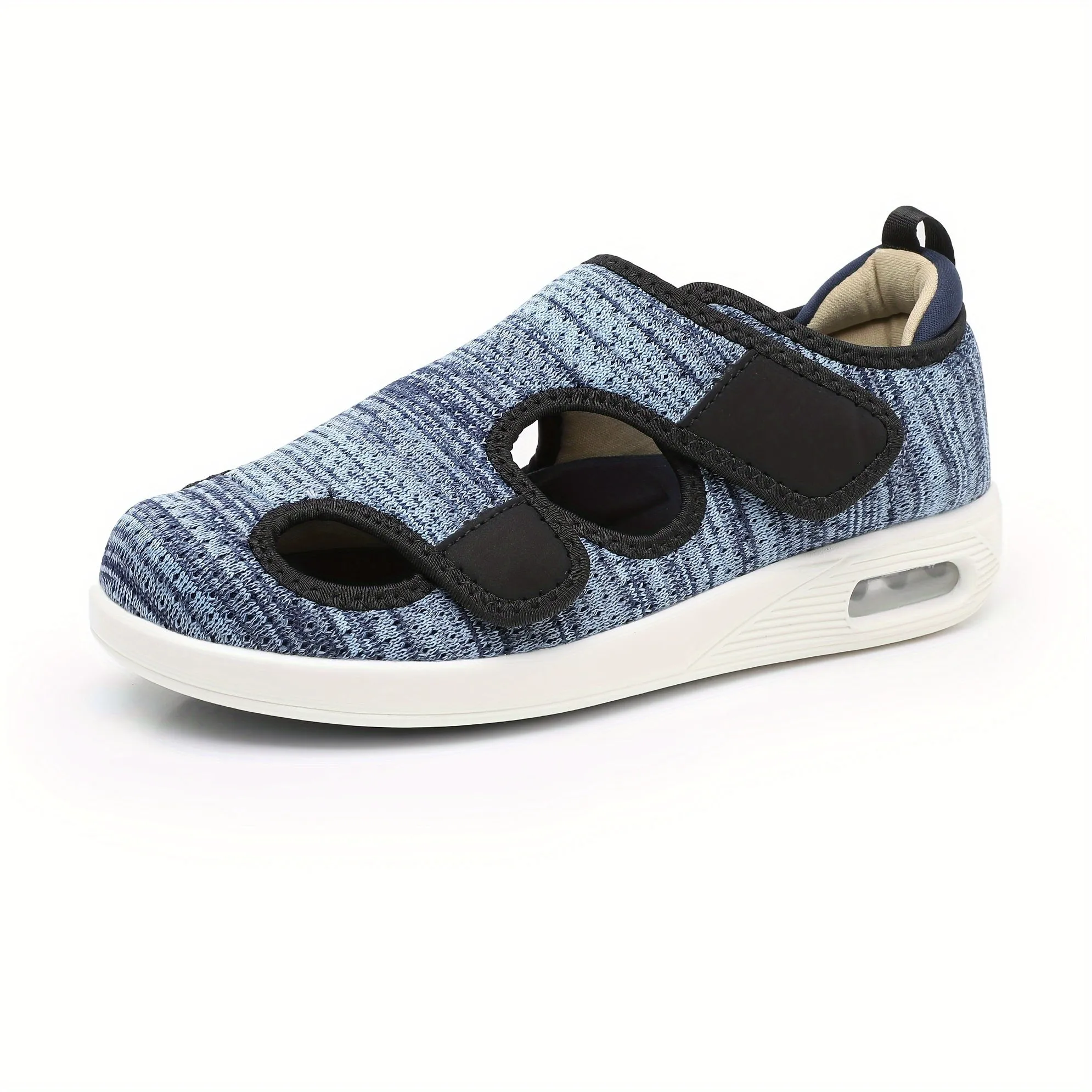 Men's Vintage Minimalist Striped Mesh Walking Shoes