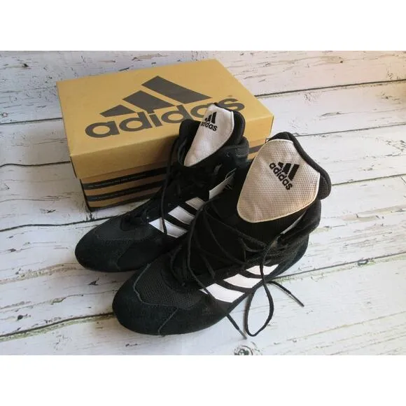 Men’s Vintage NEW OLD STOCK NOS Adidas Revel Special Wrestling Shoes 49860 Sz 5