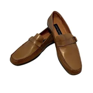 Men’s Giorgio Brutini Le Glove Brown Leather Driving Loafers Size 10 NWOT