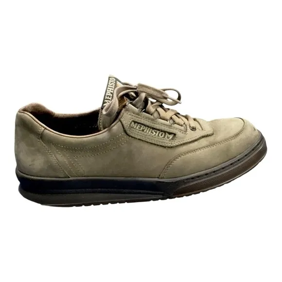 Mephisto Match Camel Suede Leather Women’s Walking Shoes Size 8