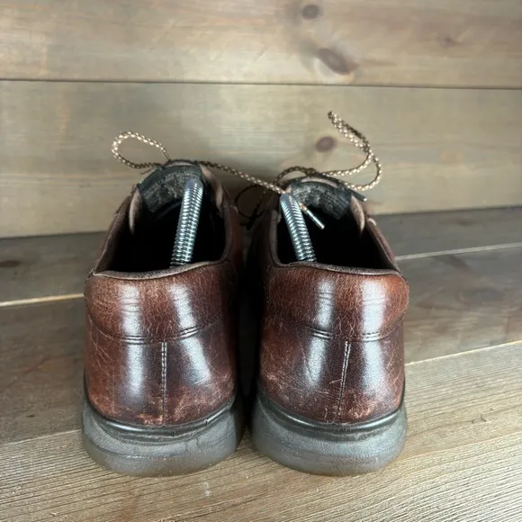 mephisto match runoff mens size 10 shoes brown leather comfort walking sneakers