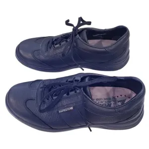 Mephisto Runoff Air-Jet Black Genuine Leather Walking Shoes (?) Men's Size 8.5