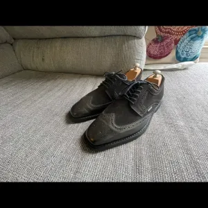 Mephisto Wingtip Air Relax Goodyear Welt Dark Brown Suede Men’s Shoes Size 11