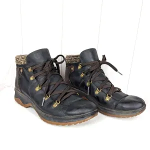 Merrell Eventyr Bluff Fashion Hiking Boots Size 9 Women's Black Brown Leather