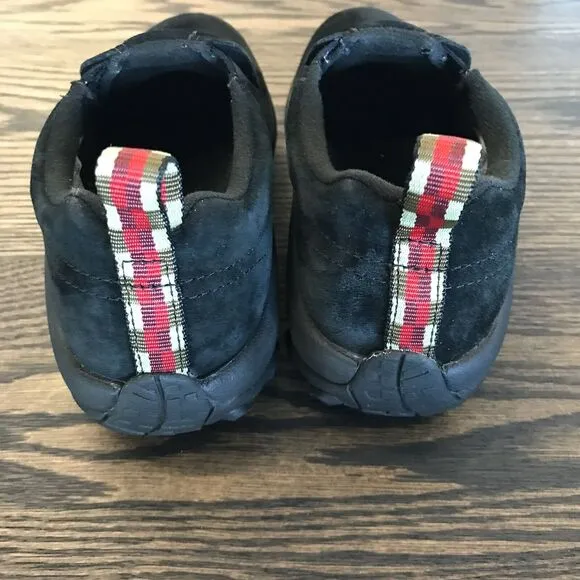 Merrell Performance Black Suede Leather Comfort Slip on Shoes Women’s Size 6