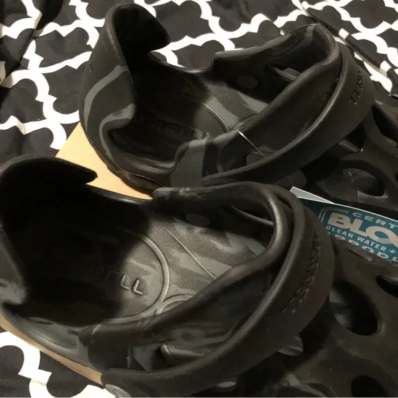 Merrell Womens Hydro Moc Water Shoes  J19992 Black Sz 10