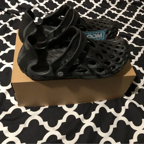 Merrell Womens Hydro Moc Water Shoes  J19992 Black Sz 10