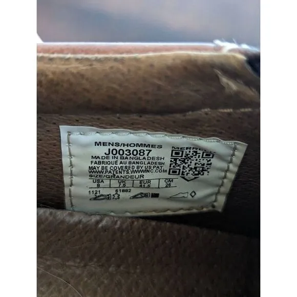 Merrell Men's Jungle Moc Crafted Slip-on Shoes - Size 8