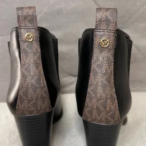 Michael Kors Black and Brown Women's Boots