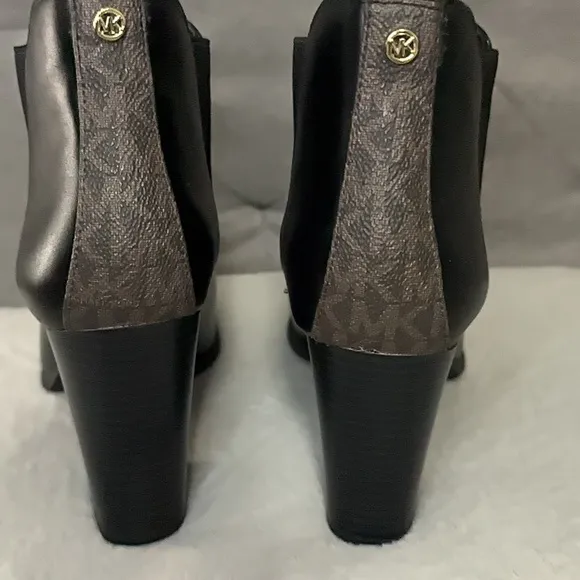 Michael Kors Black and Brown Women's Boots