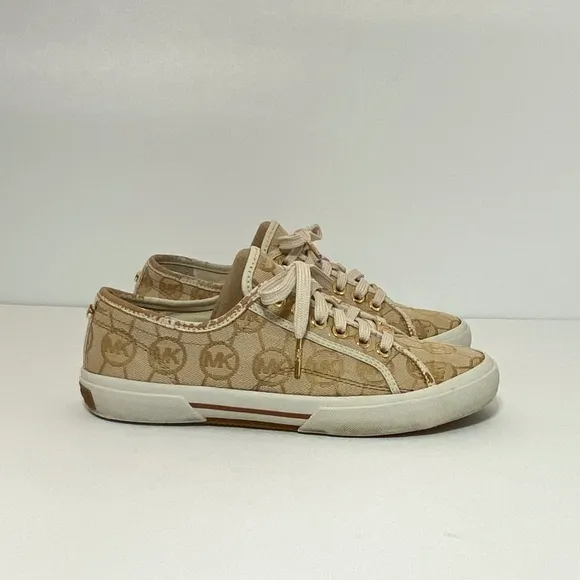 Michael Kors - MK Signature Logo Shoes Sneakers Women's Size: 6