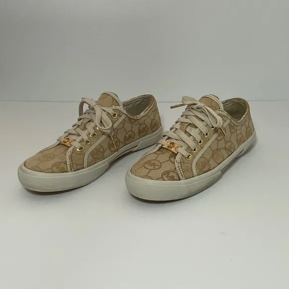 Michael Kors - MK Signature Logo Shoes Sneakers Women's Size: 6