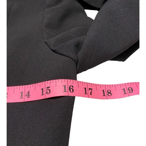 Minimalistic Jay &amp; Godfrey Womens 2 Tuxedo Mini Chic Black Dress Old Money NWT